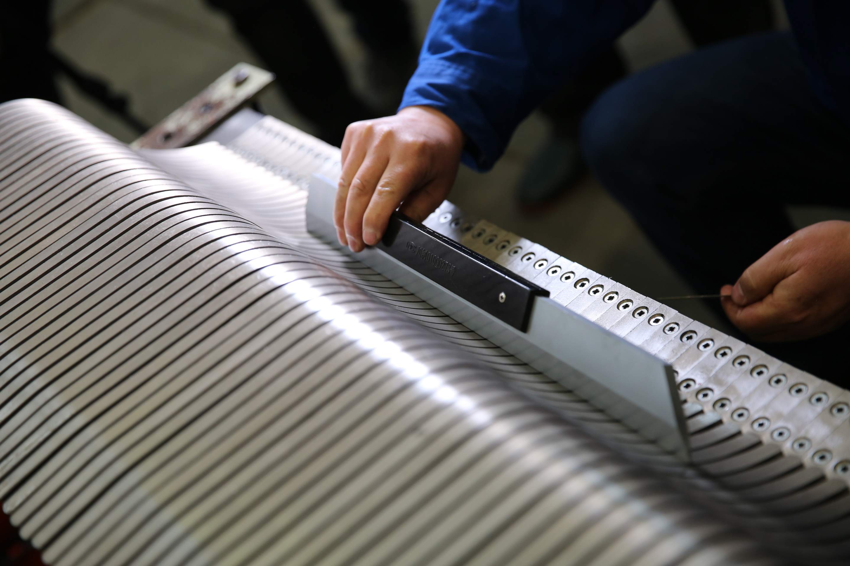 Ribs for a raw cotton cleaning machine.jpg Ribs for a raw cotton cleaning machine.jpg