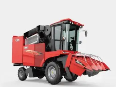 Corn combine harvester