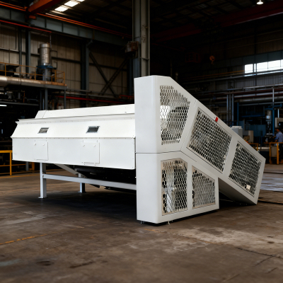 Inclined type raw cotton cleaner