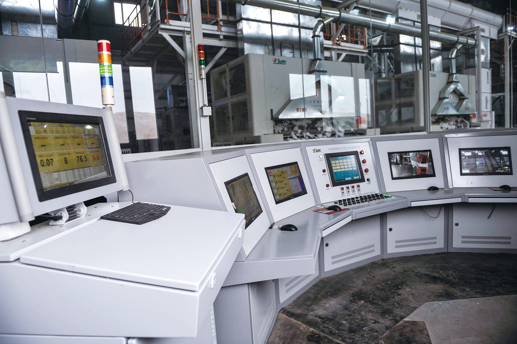 Система онлайн-тестирования и интеллектуального управления переработкой хлопка