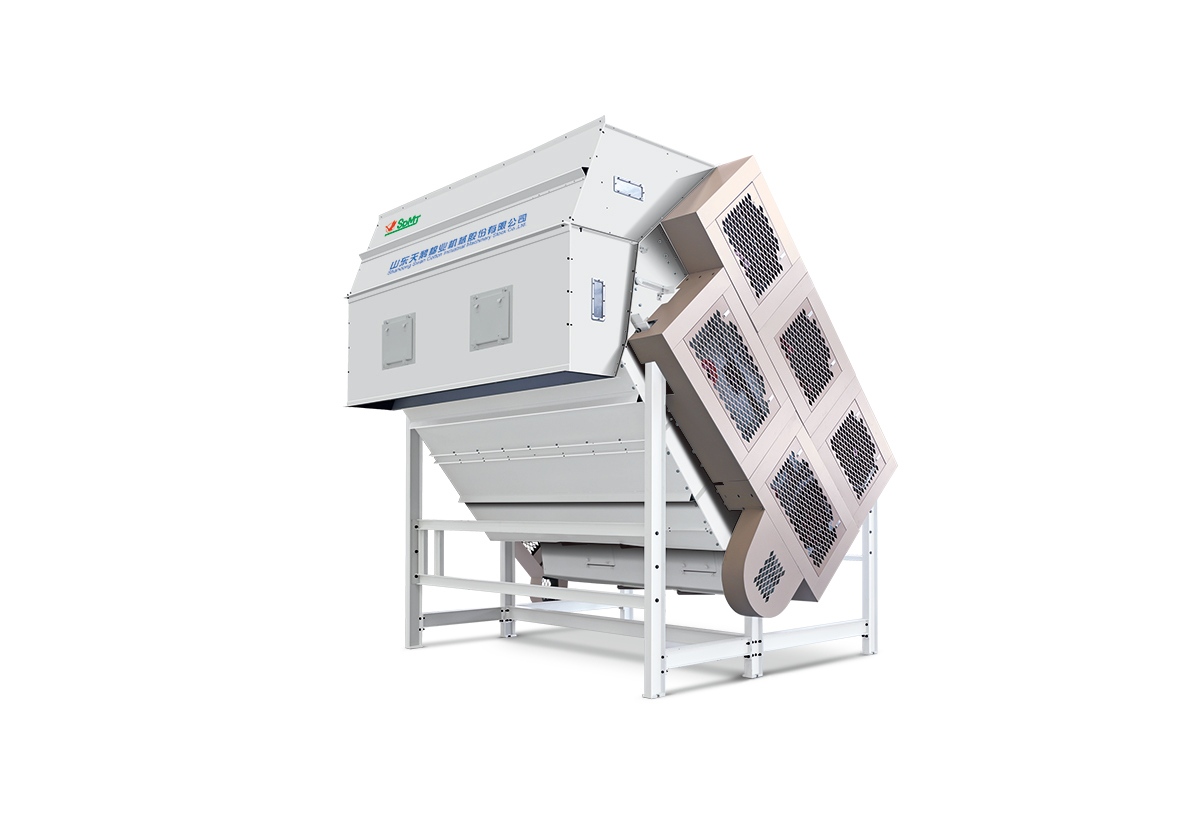 Two-stage raw cotton cleaning machine