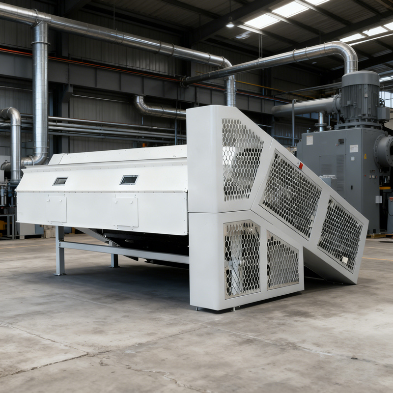 Inclined type raw cotton cleaner