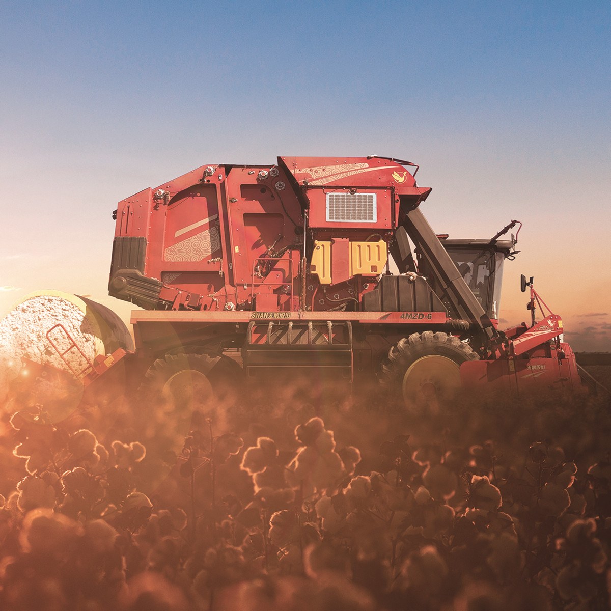 Six-row self-propelled cotton harvester.jpg