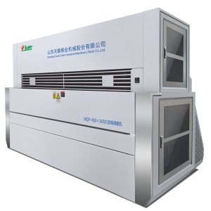 Cotton fiber cleaning machine