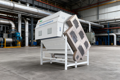 Two-stage raw cotton cleaning machine