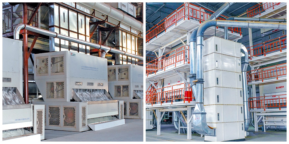 Raw cotton cleaning equipment.jpg Raw cotton cleaning equipment.jpg