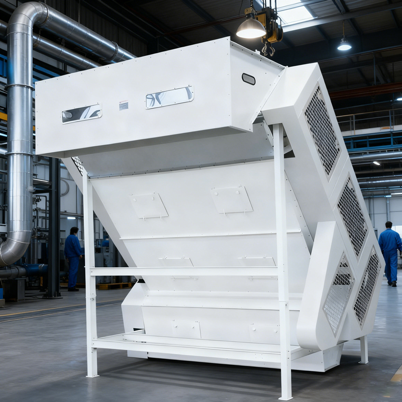 Recovery type raw cotton cleaner